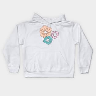 cute hair scrunchie Kids Hoodie